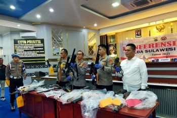 Polda Sulut proses hukum pembuat senjata angin di Minahasa Tenggara