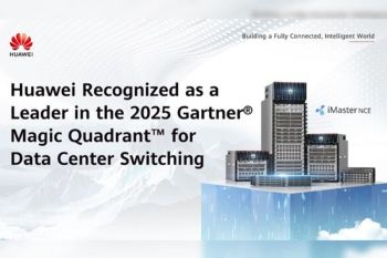 Huawei Recognized as a Leader in the 2025 Gartner® Magic Quadrant™ for Data Center Switching