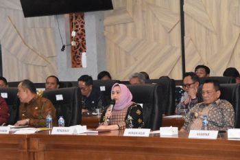 Bupati Kasmarni hadiri rakor pembangunan se-Riau, Soroti swadaya pangan dan tunda bayar