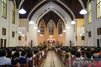 Ibadah Kamis Putih di Bandung