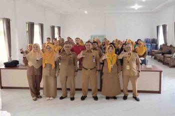 Pemkab minta sekolah di Kobar ciptakan ekspresi siswa dukung penguatan literasi