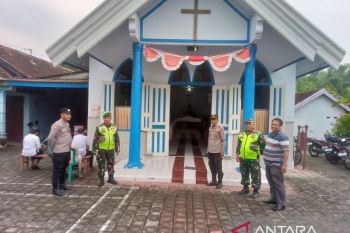 Polres Mojokerto Kota perketat pengamanan gereja saat Paskah