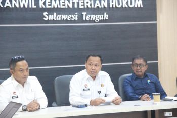 Kemenkum Sulteng fasilitasi harmonisasi Ranperda perlindungan perempuan-anak
