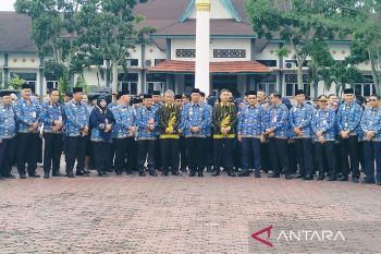 Apel perdana, Bupati Sukamara instruksikan ASN tingkatkan disiplin