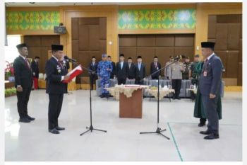 Gubernur Kaltara Melantik Bustan Sebagai Pj Sekprov