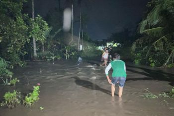 Sejumlah rumah di Lamsel terdampak banjir akibat hujan deras