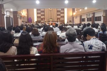 Umat Katolik Lebak bersyukur pada momen kebangkitan Yesus