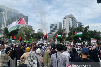 Joint personnel secure peaceful pro-Palestine rally at US Embassy