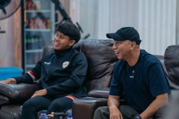 Gubernur Lampung terima kunjungan pemain timnas U-17 Fabio Azka Irawan