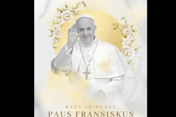 Vice President condoles the death of Pope Francis