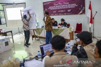 Rekapitulasi hasil PSU Pilkada Kabupaten Serang