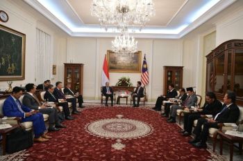 Wapres Gibran dan Hamidi bahas pengelolaan wilayah perbatasan RI-Malaysia