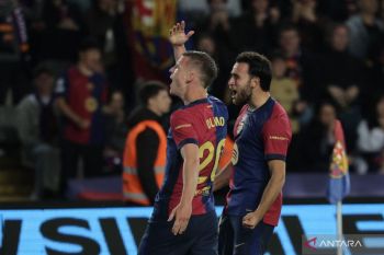 Barcelona raih kemenangan atas Mallorca melalui gol Dani Olmo