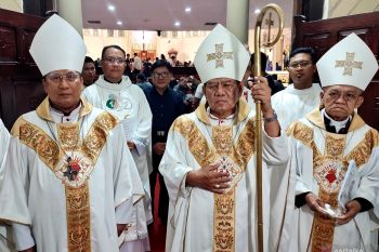 Gereja Katedral Makassar gelar Misa Requiem untuk mendiang Paus Fransiskus