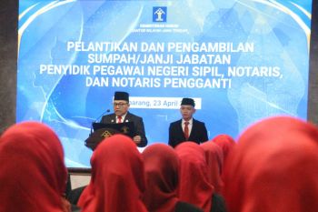 Kemenkum  Jateng periksa tujuh notaris di MPW terkait pelanggaran 2025