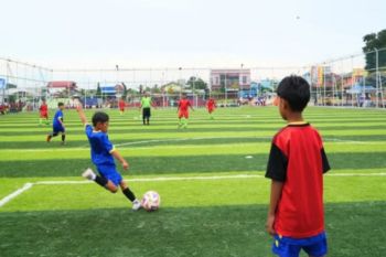 Begini cara sewa lapangan mini soccer di Taman Manunggal Bogor