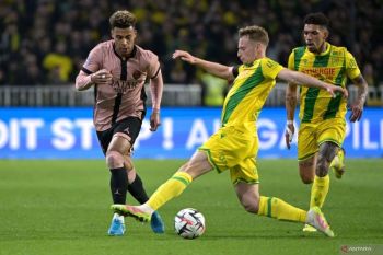 Paris Saint-Germain bermain imbang 1-1 ketika bertandang ke markas Nantes