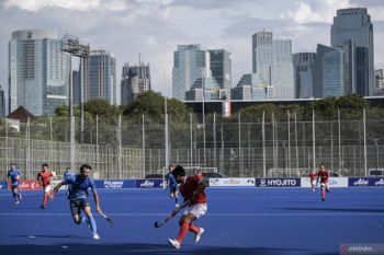 Timnas hoki Indonesia kalah dari Oman kualifikasi Asian Games