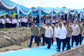 Presiden Prabowo tekankan target RI jadi lumbung pangan untuk misi kemanusiaan