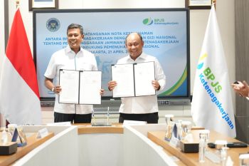 BPJS Ketenagakerjaan-BGN MoU lindungi pekerja terlibat di MBG