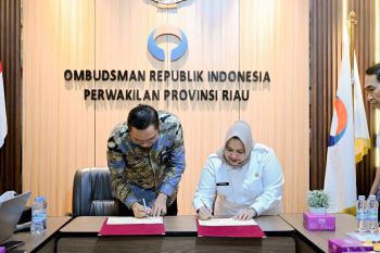 Tingkatkan Kualitas Pelayanan Publik, Pemkab Bengkalis jalin kerjasama  bersama Ombudsman RI untuk