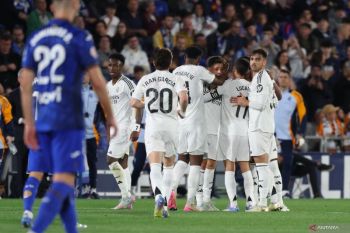 Liga Spanyol - Real Madrid tekuk Getafe