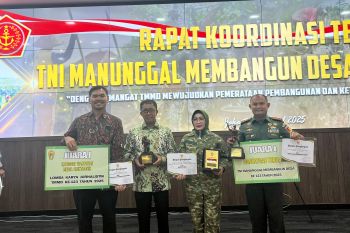 Kodim-1311/Morowali raih dua penghargaan pada TMMD ke-123