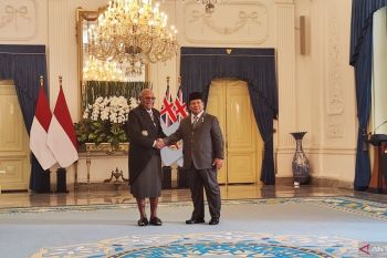 Presiden Prabowo terima kunjungan PM Fiji di Istana Merdeka
