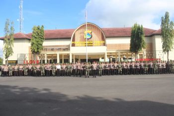 TNI-Polri perkuat sinergi jaga keamanan di Lombok Tengah