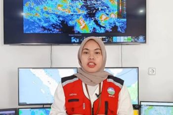 BBMKG prakirakan sejumlah wilayah di Sumatera Utara berpotensi hujan lebat pada Minggu