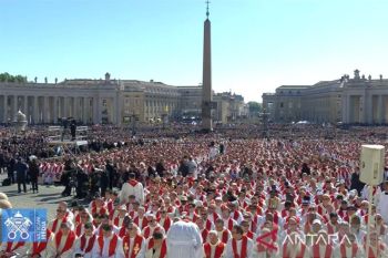 Rangkaian upacara pemakaman Paus Fransiskus