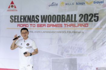 Sebanyak 75 atlet woodball bersaing di seleknas woodball 2025