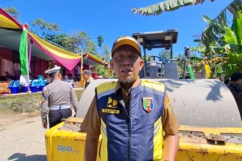 BMBK Lampung memulai perbaikan 1,5 kilometer ruas Sukamara-Kuripan
