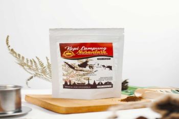 QRIS BRI permudah transaksi di toko Kopi Lampung Nusantara
