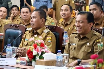 Wawako Pariaman ikuti Rakor penguatan pelayanan petanahan bersama Menteri ATR/BPN