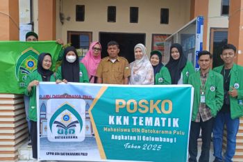 Mahasiswa UIN Datokarama Palu mulai turun ke desa untuk laksanakan KKN