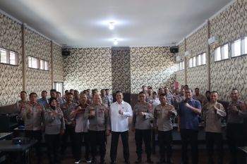 Polres Lampung Selatan beri pemahaman kode etik profesi kepada 60 personel