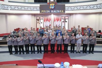 Mabes Polri Gelar Anev Perizinan Senjata Api di Polda Kaltara