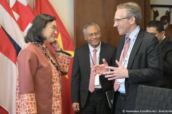 Sri Mulyani bahas hubungan dagang Menkeu Jerman