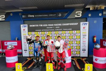 Dominasi podium, Astra Honda raih kemenangan ganda di ARRC Buriram