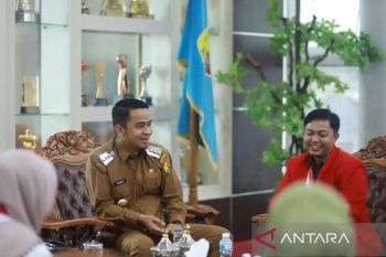 Wali kota terima audiensi dengan GMNI Kota Solok