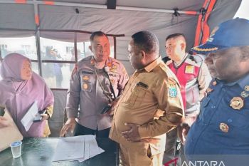 Polres Jayawijaya siagakan 40 personel posko tanggap darurat banjir