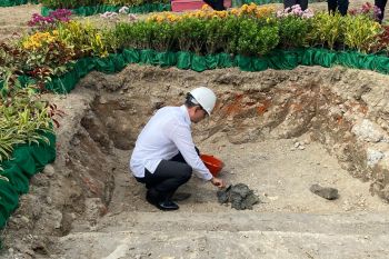 Gedung baru Kantor Wali Kota Mataram mulai dibangun