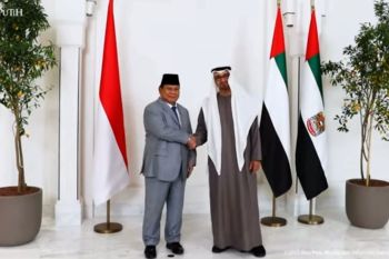 Prabowo bertemu MBZ di UEA, bahas isu strategis hingga perdamaian