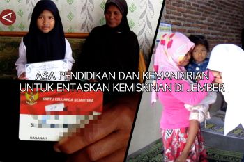 Asa pendidikan dan kemandirian untuk entaskan kemiskinan di Jember