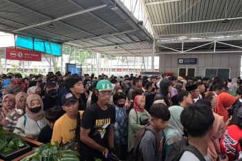 Penumpang melonjak, Stasiun Bogor sesuaikan akses keluar masuk