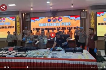 Polda Kaltim usut oknum polisi yang loloskan narkoba ke rutan - VIDEO