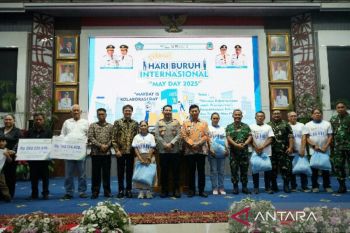 Kapolda Sulut harap kesejahteraan buruh makin diperhatikan