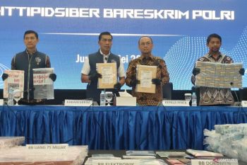 Polri blokir 865 rekening judi "online" senilai Rp194,7 miliar