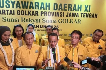 Bahlil ingatkan konsolidasi Golkar sampai di tingkat desa